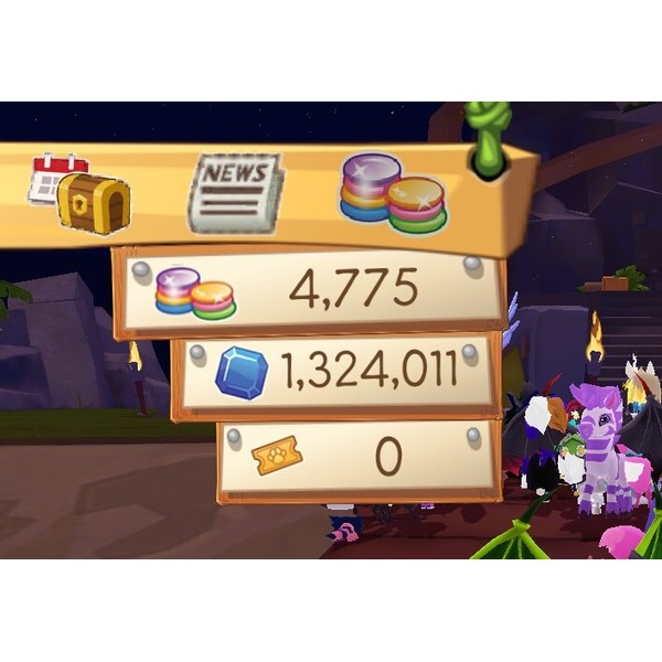 Animal Jam Play Wild 5,000 Sapphires (Read Description)