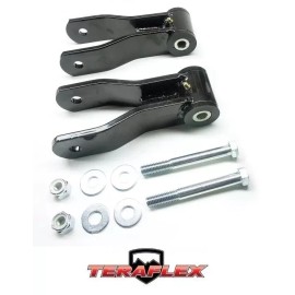 TeraFlex 1.5" Rear Heavy Duty Shackle Kit For 1984-2001 Jeep Cherokee XJ