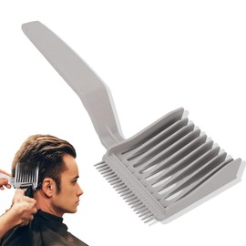 IOURVYA 1 Piece Hairdressing Comb for Men, Fade, Specially Designed Style, Professional Hair Cutting Aid, Curved Positioning, Beard Styling and Developed Sideburns
