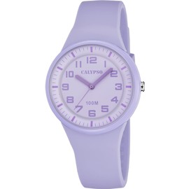 Calypso Women's Watch Analogue Rubber Purple