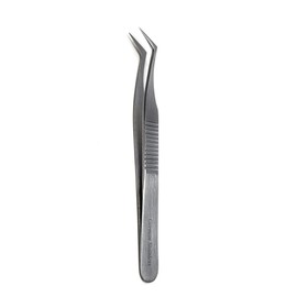 Professional Tweezers Sharp, Needle Nose, Stainless Steel, Surgical Tweezers Precision Pluckers 4.75" with Fine Precision Tips for Facial Hair, Splinter and Ingrown Hair Removal Used by Women & Men