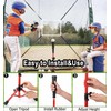 Portable Baseball & Softball Batting Tee for Kids and Youth