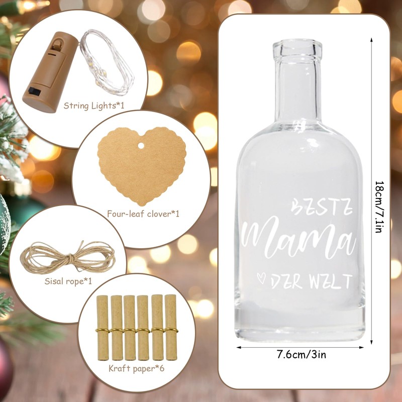 LED Bottle Light, LED Night Light, Illuminated Lucky Light, Cork