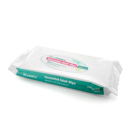 MediChoice Unscented Premoistened 8x12 Adult Wet Wipes, Soft Pack With Peel Lid, AW913UBP (Pack of 24)