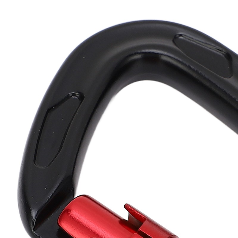 Auto Locking Rock Climbing Carabiner D Shaped Carabiner Yoga Hammock