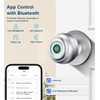 Fingerprint Door Lock, Smart Fingerprint Door Knob with Lock, Biometric