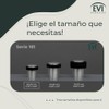 Evi Herrajes, Tope de puerta con base roscada in acero