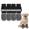 2 Pairs of Non-Slip Dog Socks, Double-Sided, Dog Stopper Socks
