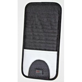 Mediatote CD Case Holder for Car - Sun Visor Organizer for 12 CD’s/Dvd’s, 1 Mesh Pocket