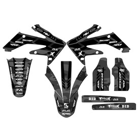 Senge Graphics Inc 2004-2005 CRF 250 R APACHE Grey Senge Graphics Kit Compatible with Honda - Base Kit, 18/21