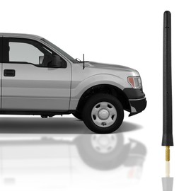 6.34-Inch Antenna Mast for Ford F-150 (2005-2008) – Highly Durable Premium Short Antenna – Car Wash-Proof Radio Antenna for FM AM – Rugged Black Design – Ford F-150 Accessories
