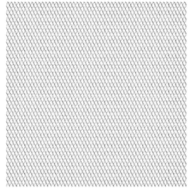 'vidaXL Garden Wire Mesh Display Panel - Stainless Steel Security Fencing, Animal Enclosure and Aviary Material - Durable, Corrosion Resistant - Silver - 19.7"x19.7" Size