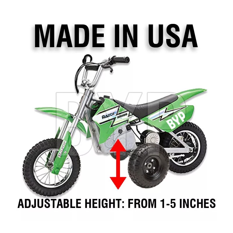 BYP-TW RAZOR MX125 MX350 MX400 TRAINING WHEELS ONLY 350 400