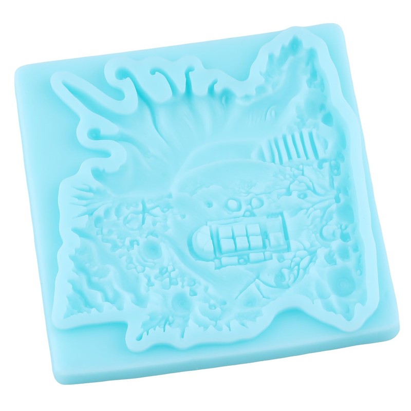 Conch House Fondant Silicone Molds