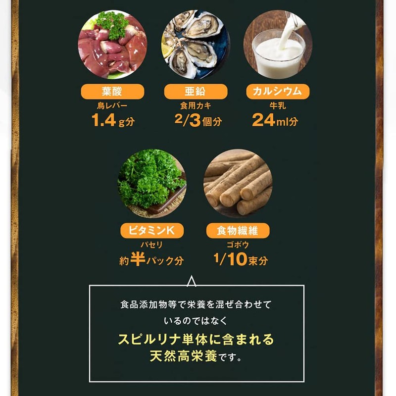 天然スピルリナ AILK(アイルク) キングスピルリナEX (500粒)