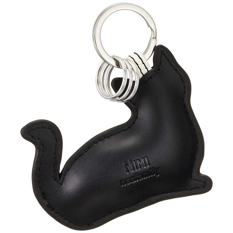 Noah Family Key Ring, Mimi Key Ring (Cow Leather) BK