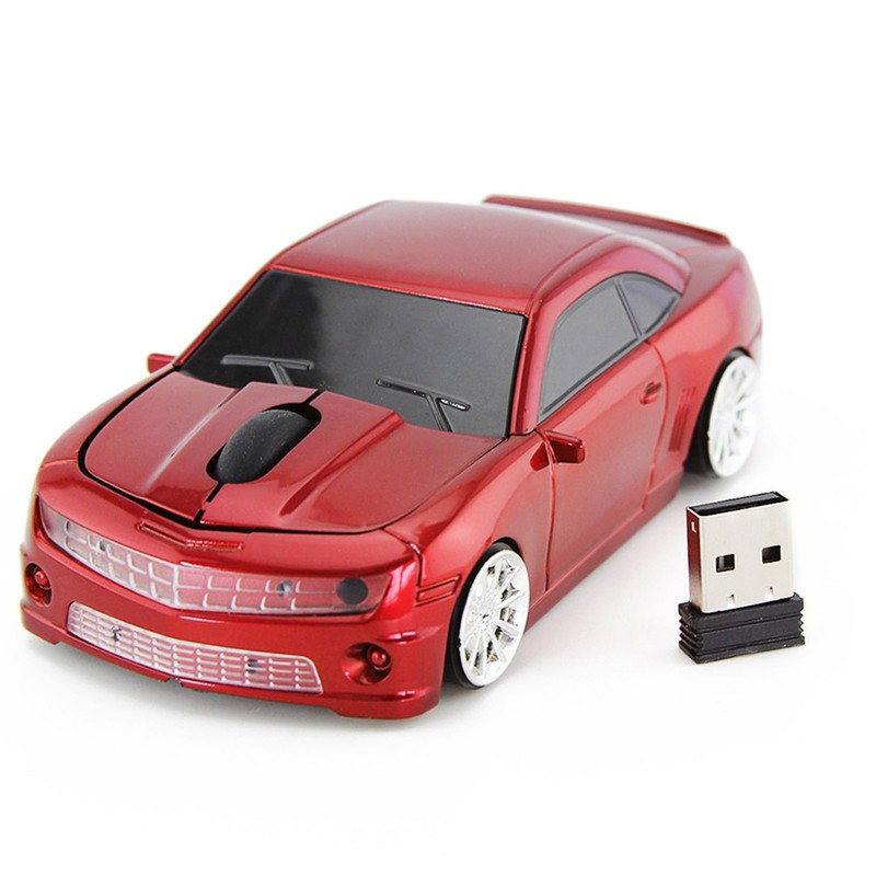 Sport Car Shaped Wireless Computer Mouse 2.4G High Accuracy Sensor