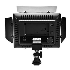 Ciglow Luz de Video LED, Luz de Video Profesional de 160 Piezas LED para Estudio, Youtube, Fotografía de Producto Compatible para Cámara DSLR Cámara D