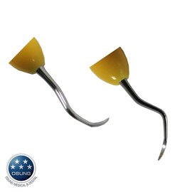 Dental Universal Curette, McCall, Autoclavable Silicone Handle, 13S-14S