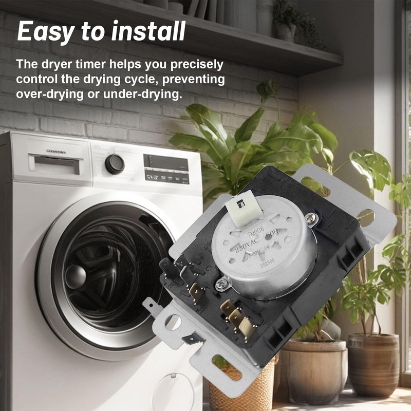W10745655 W10857612 Dryer Timer Replacement Compatible with Whirl-Pool AMA-na May-tag