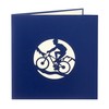 Rykamia Mountain Bike Pop Up Card, Blank Mountain Bike Card,