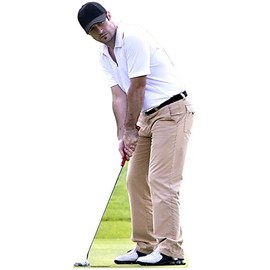 Golf Player Putting Life Size Cardboard Cutout SC2021