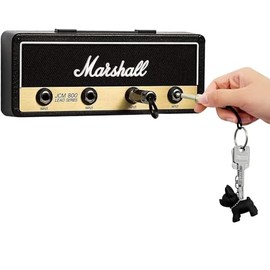 Marshall Key Hanger, Amplifier Key Hanger, Marshall Key Holder, Marshall Wall Hanging, Stylish, Includes 4 Keychains, Key Box