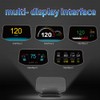 C1 OBD2+GPS LED OBD Car HUD Head up Display Speedometer