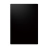 Kyoei Plastic Underlayment Writing Mat A5 Black Square WMS-A5-BL