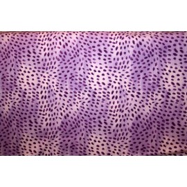 PRINT CONCEPTS SWIRL DOTS IN PURPLES FROM PRINT CONCEPTS - 100% COTTON FABRIC