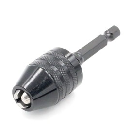 Keyless Drill Chuck Drill Chuck Hex Shaft Drill Chuck Small Drill Chuck (0.3 - 6.5 mm) Keyless Chuck Impact 0.25 inch (6.35 mm) Shaft Driver Compatible Type For Electric Drivers