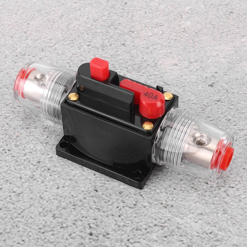 Car Truck Audio Amplifier Reset Circuit Breaker Fuse Holder Car