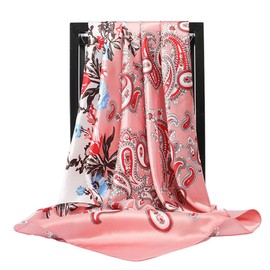 FAIRYGATE Seiden Schal Damen Tücher Stolen Hochwertiges Seidentuch Seidenschal Stola Kopftücher 73019