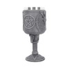 Nemesis Now Baphomet's Thirst Goblet 27cm Black, Resin w/Stainless Steel