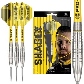 Target Darts Scott Williams 1st Gen 90% Tungsten Swiss Point Steel Darts Set (23g)