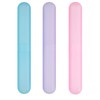 kwmobile Set de 3 fundas para cepillo de dientes -