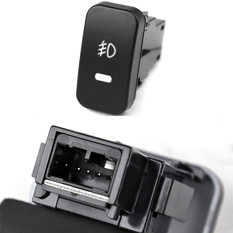 Spec-D Tuning Clear Bumper Driving Fog Lights + Bulbs +