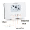 Programmable Wireless Thermostat Room Controller Set Mi-300S RF for Underfloor
