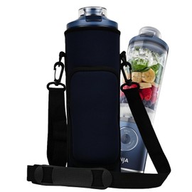 Portable Blender Storage Bag Sleeve for Ninja Blast Max Portable Blender with Shoulder Strap and Accessory Pocket for Ninja Blast Max BC251NV/BC251GY/BC251MT/BC251PK/BC251LD Portable Blender