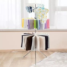 Aidesen Rack Tendedero Para Interiores Plegable Circular