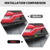 RT-TCZ Tow Hook Covers Bumper Tow Hook Covers Rubber Protector