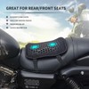 CHCYCLE Foldable Passenger Motorcycle Seat Cushion，High Elasticity Gel 3D Honeycomb