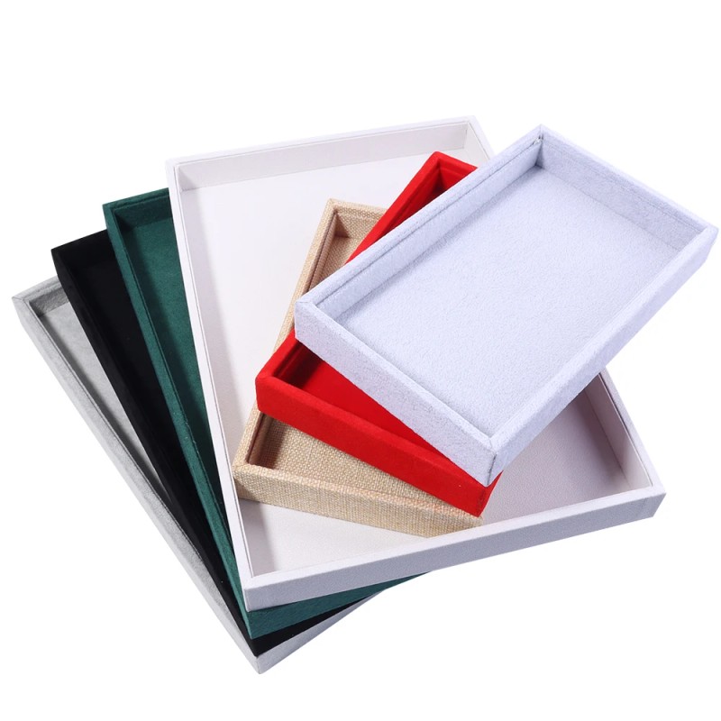 Velvet Jewelry Display Tray – Jewellery Organizer Holder, Jewelry Storage