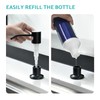 Kicimpro Black Kitchen Sink Faucet with Soap Dispenser, 3 Modes