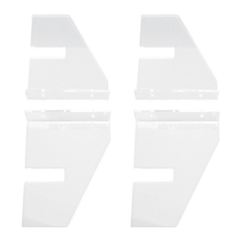 Skateboard Wall Mount Clear Acrylic Storage Display Deck Skateboard Wall