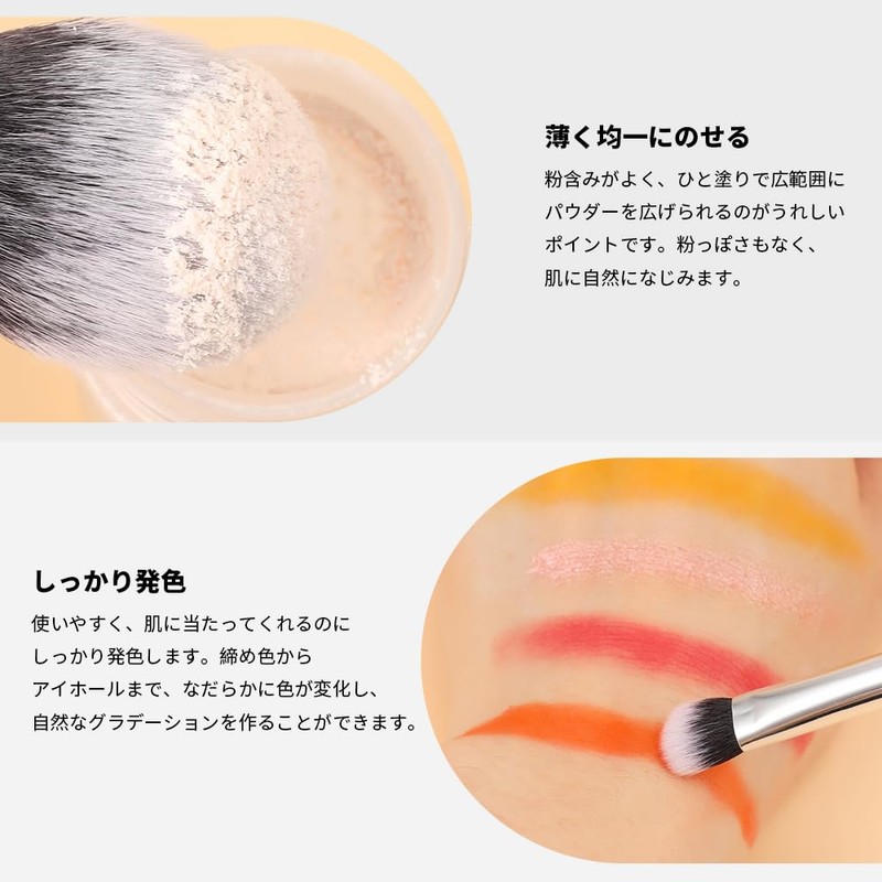 DUcare Makeup Brushes, The Highest - Quality Nylon Takuron is
