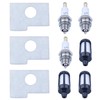 Adefol Air Fuel Filter Spark Plug Kit Replacement Parts for