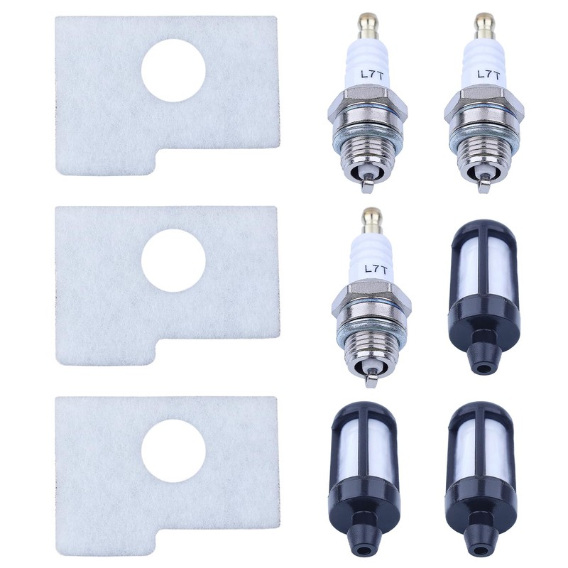 Adefol Air Fuel Filter Spark Plug Kit Replacement Parts for