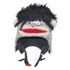 Ski Helmet Cover Black Punk Monkey - Shipping costs included