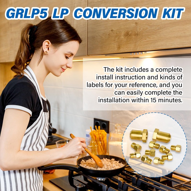 GRLP5 ™ Range Natural Gas to Propane LP Conversion Kit,